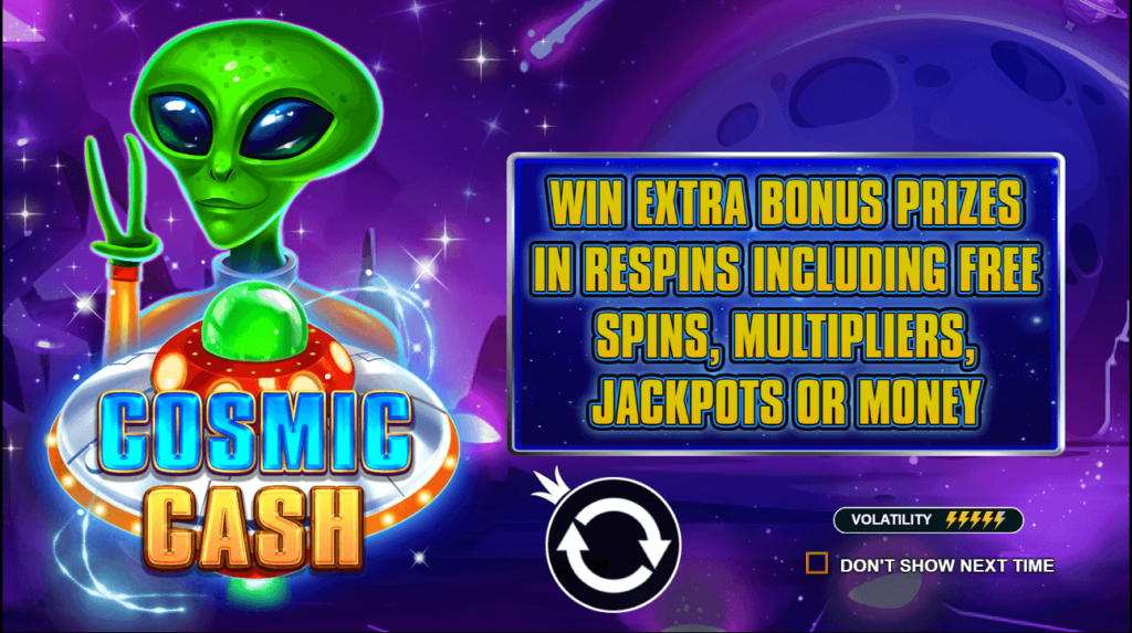 Cosmic Cash slot machine 