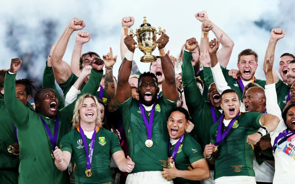 Springboks winning world cup
