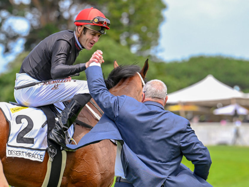 Mike de kock and jockey Soumillon