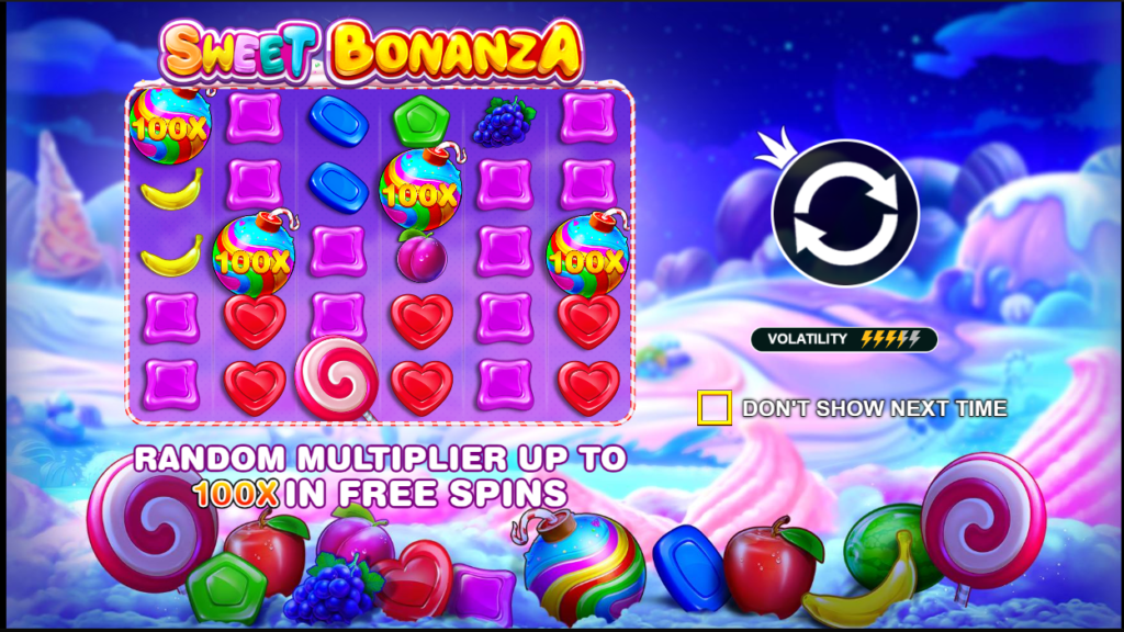 Big Wins Sweet Bonanza