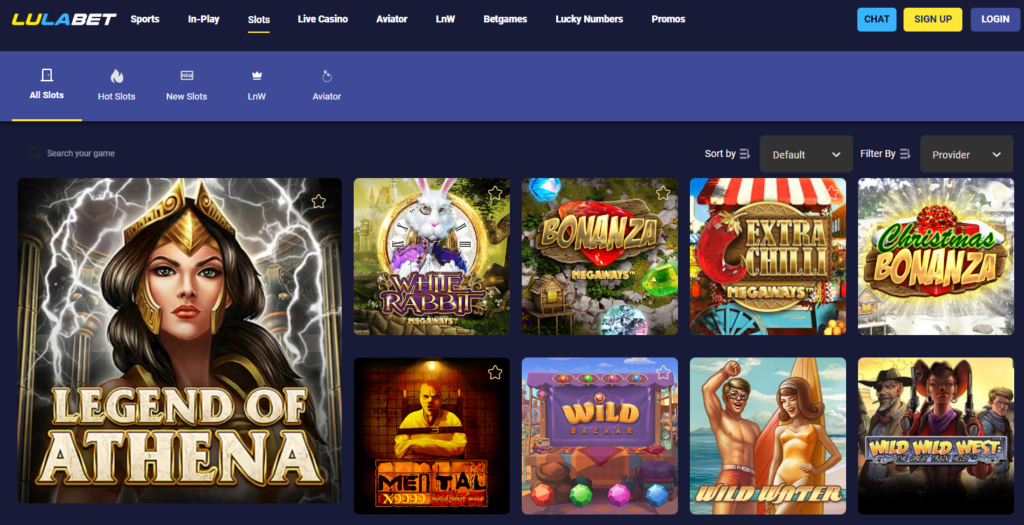 lulabets slots