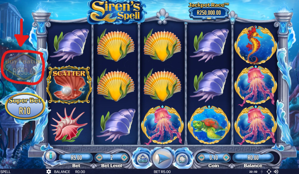 Sirens Spell bonus buy
