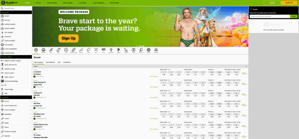 Playa Bets Online Casino