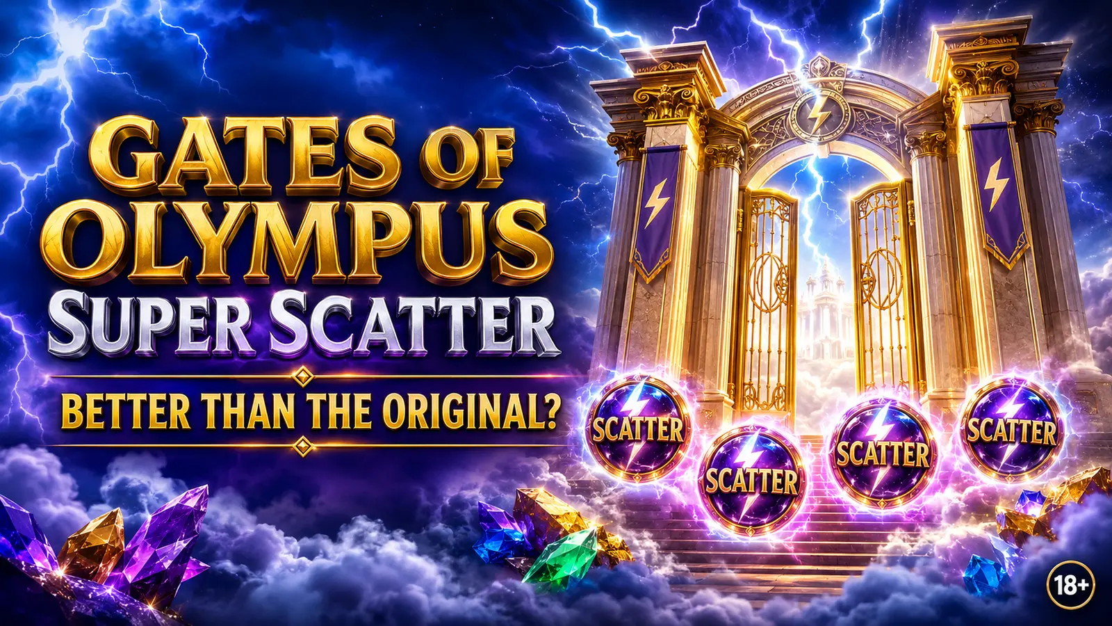 Gates of Olympus Super Scatter Playabets review asking whether it is better than the original slot