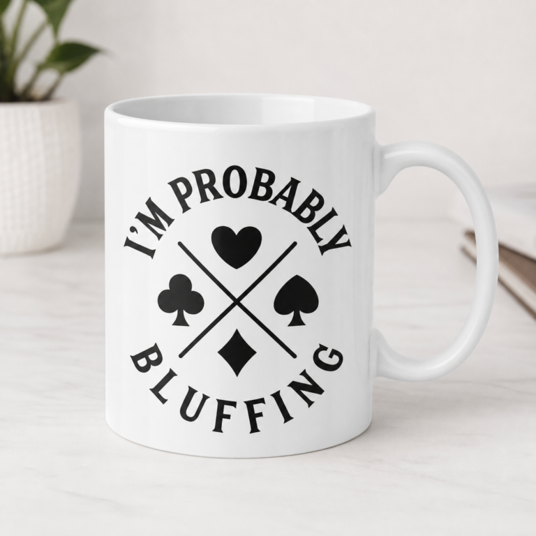 Pocket The Winner Gambling Mug